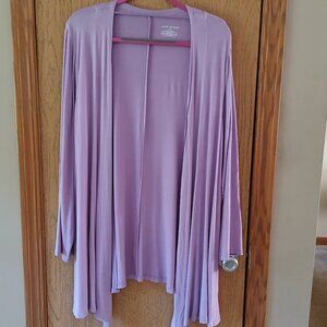 Lilac Lane Bryant Lightweight Open Front Cardigan Size 18/20